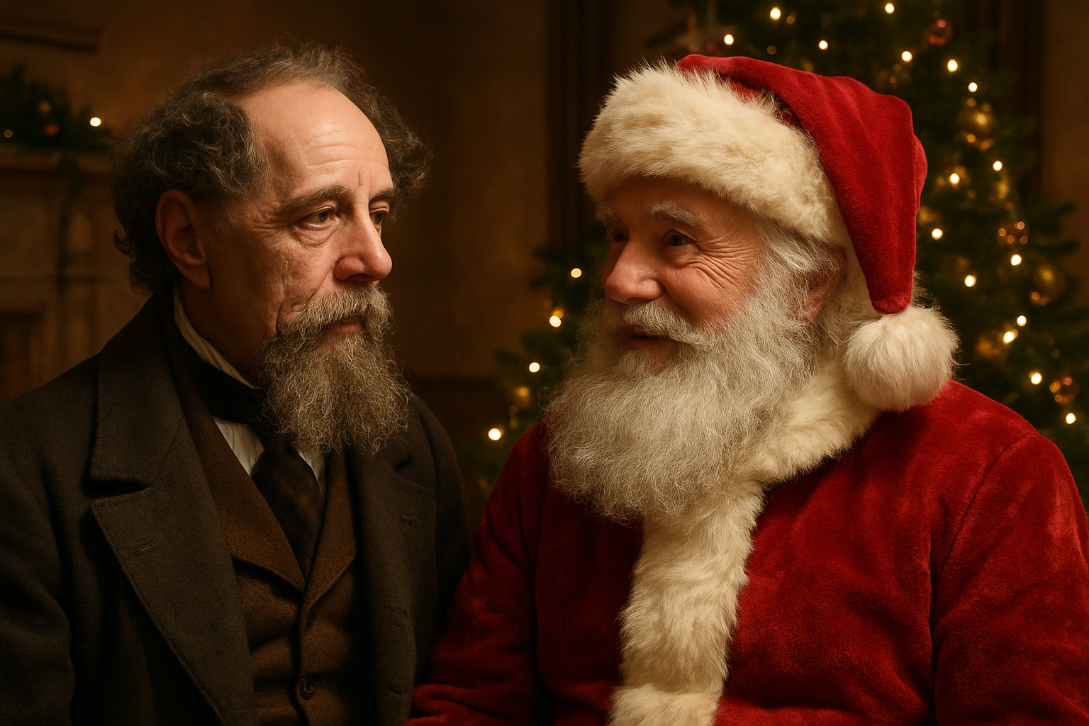 who invented christmas - Illustration